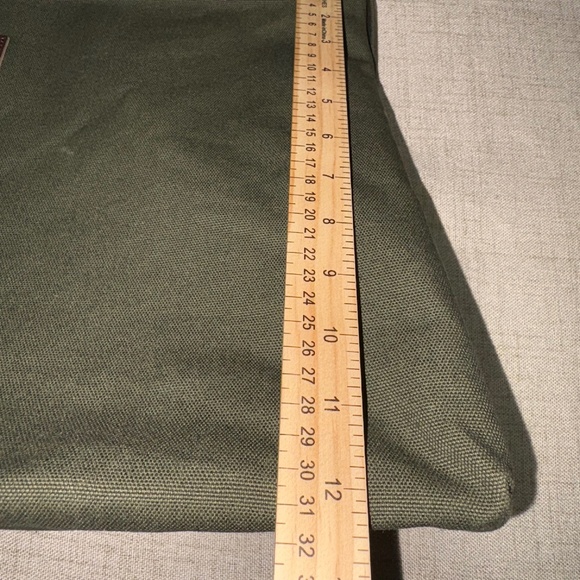 Line of Trade | Canvas Weekender Bag Olive | No. 0312 - Picture 3 of 10